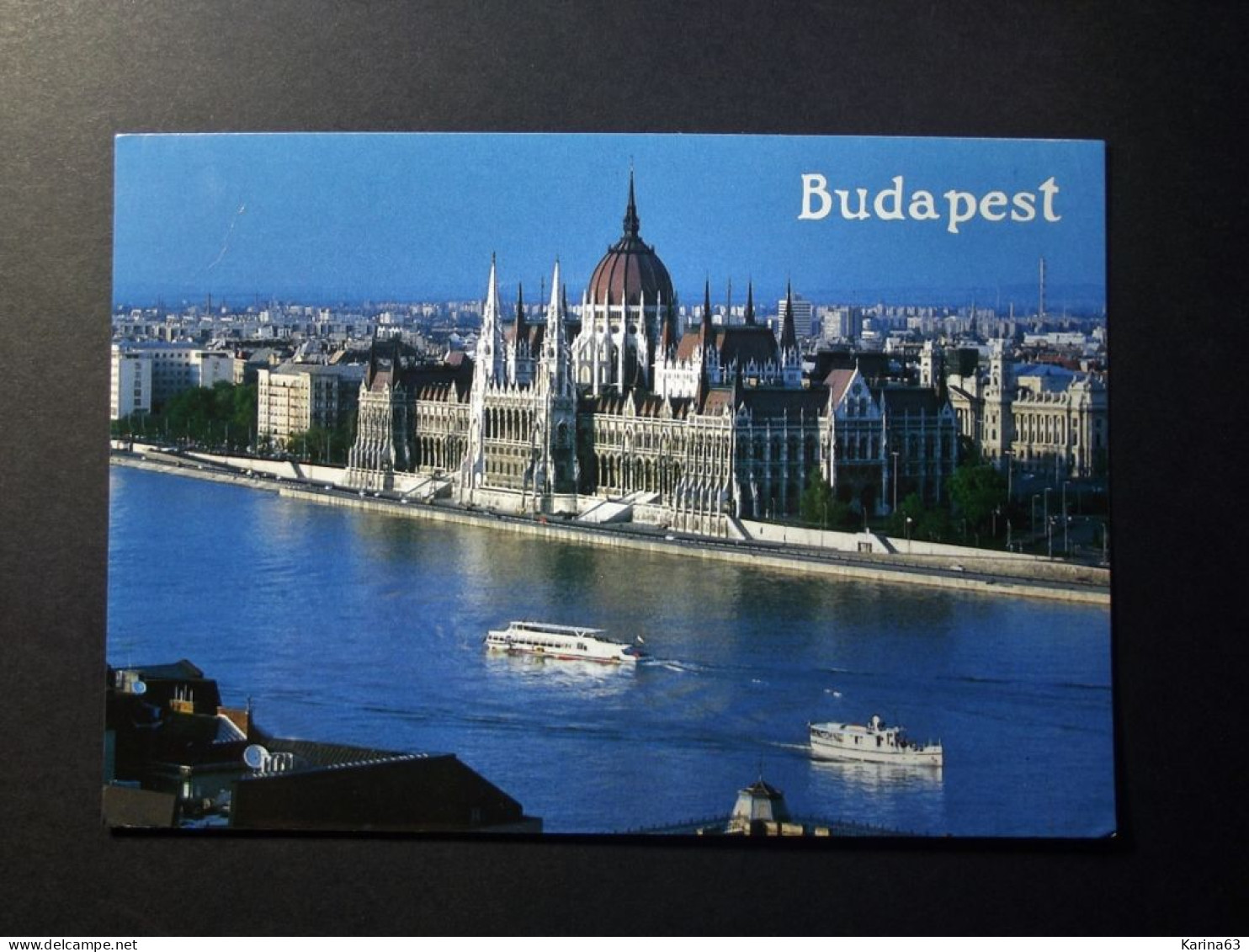 Hungary - Ungheria - Budapest - Orszaghaz -  Parlament - Parliament - Danubio - Donau - Used Card With Timbre/stamp 2001 - Hongrie