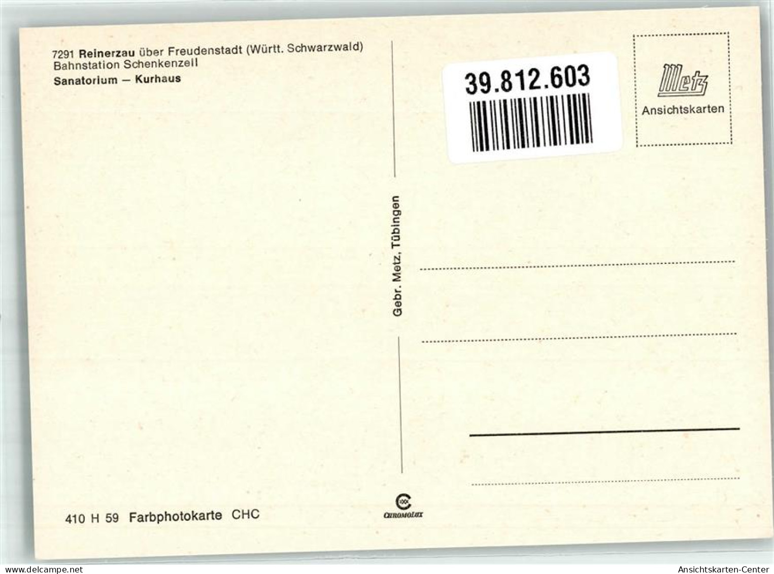 39812603 - Reinerzau - Alpirsbach