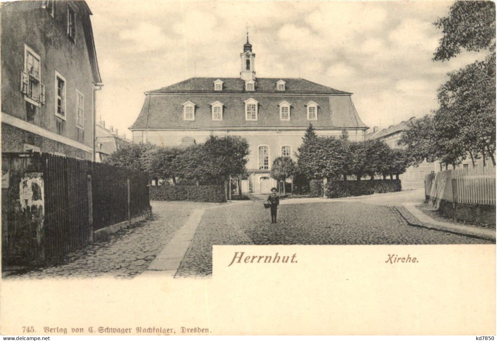 Gruss Aus Herrnhut In Sachsen - Kirche - Herrnhut