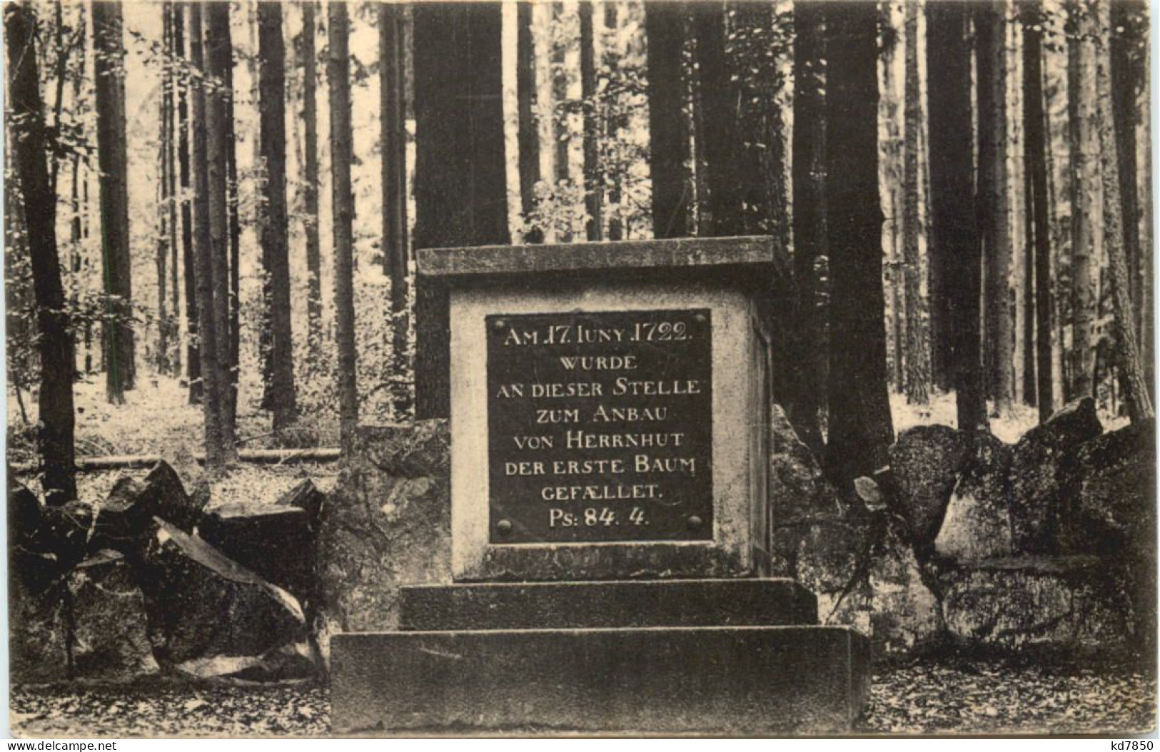 Gruss Aus Herrnhut In Sachsen - Gründungsdenkmal - Herrnhut