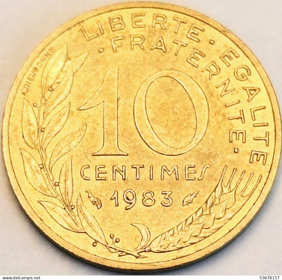 France - 10 Centimes 1983, KM# 929 (#4233) - 10 Centimes
