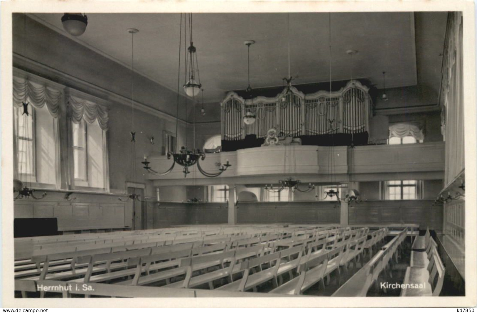 Herrnhut - Orgel Kirchensaal - Herrnhut