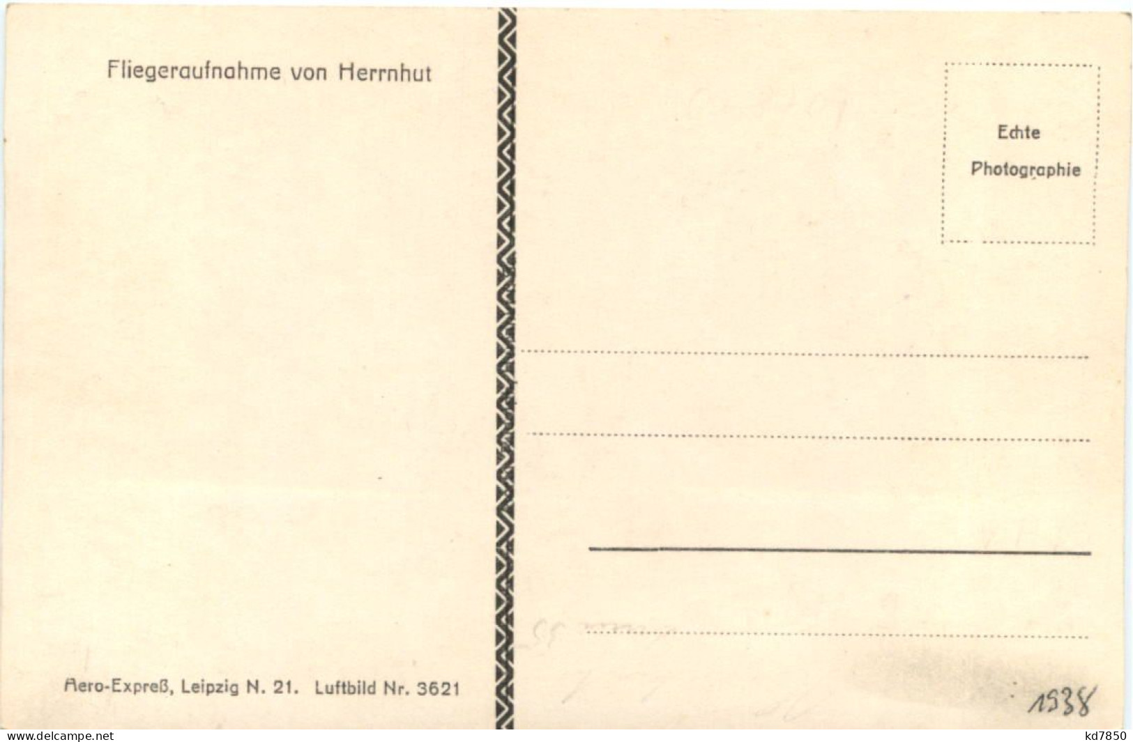 Herrnhut In Sachsen - Fliegeraufnahme - Herrnhut