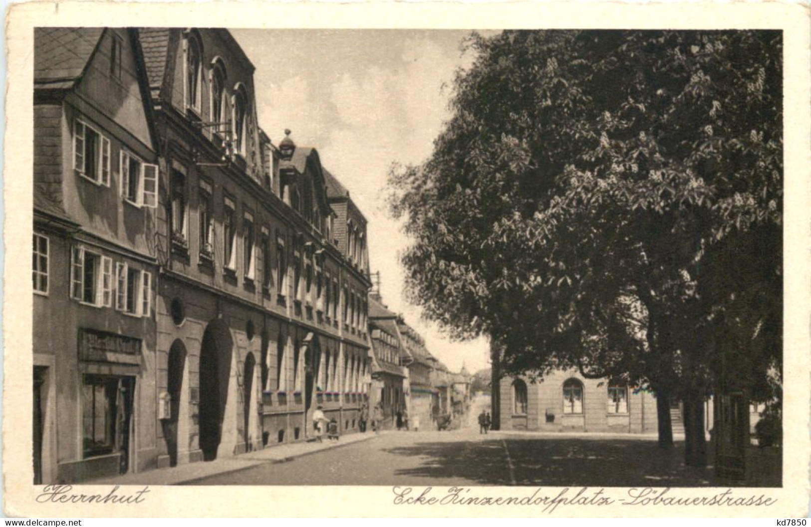 Herrnhut In Sachsen - Ecke Zinzendorfplatz Löbauerstrasse - Herrnhut