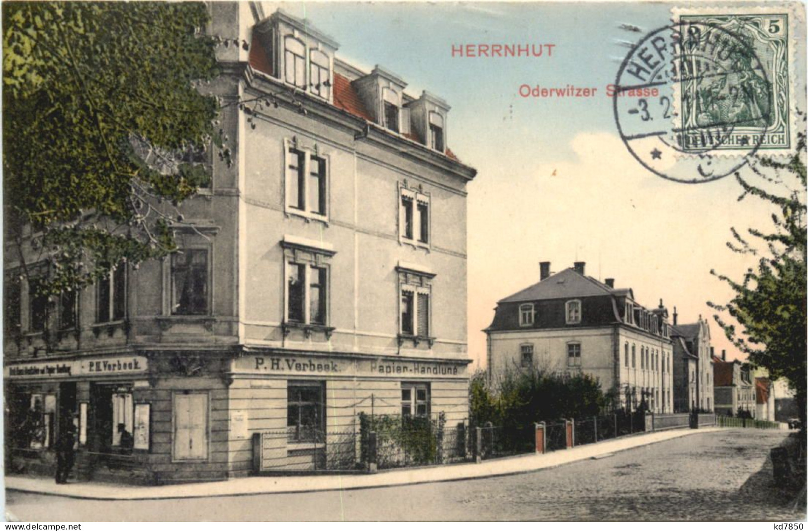 Herrnhut In Sachsen - Oderwitzer Straße - Herrnhut