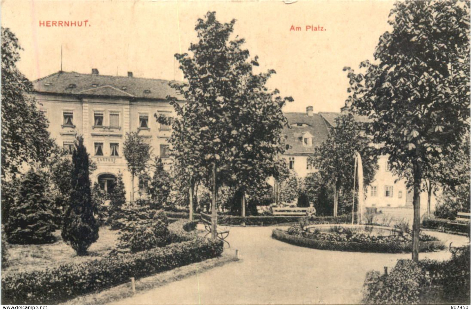 Herrnhut In Sachsen - Am Platz - Herrnhut