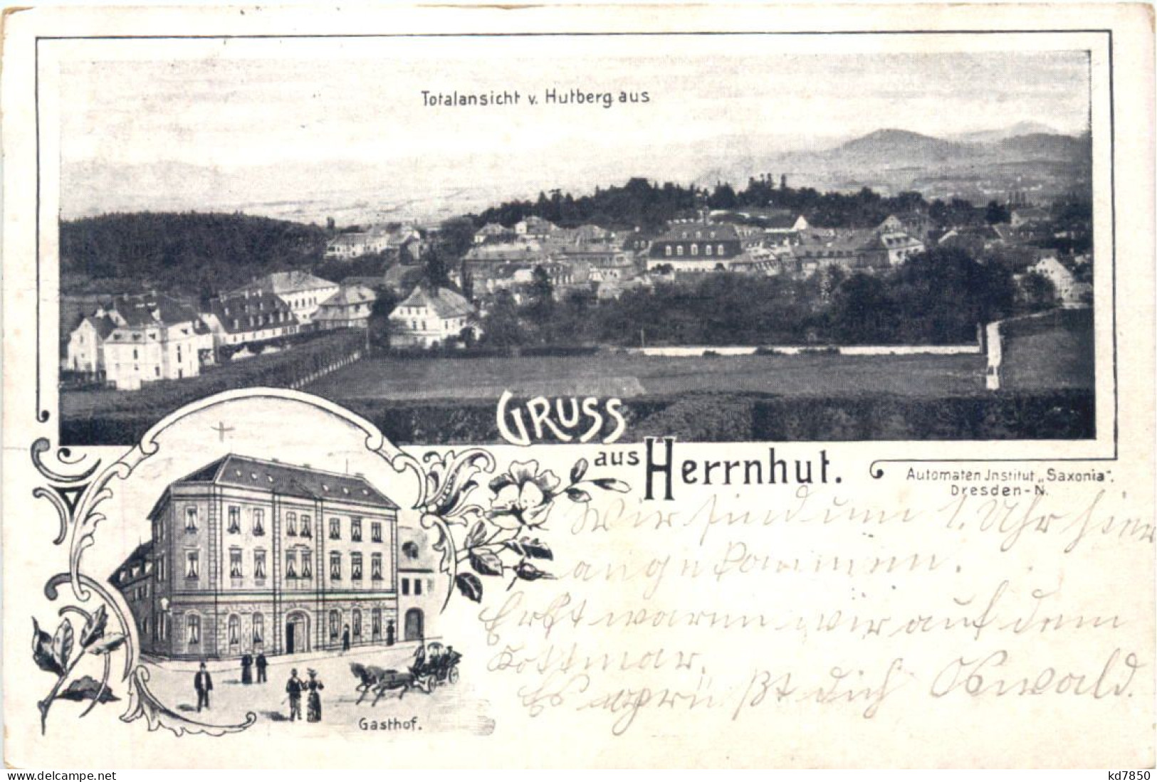Gruss Aus Herrnhut In Sachsen - Herrnhut