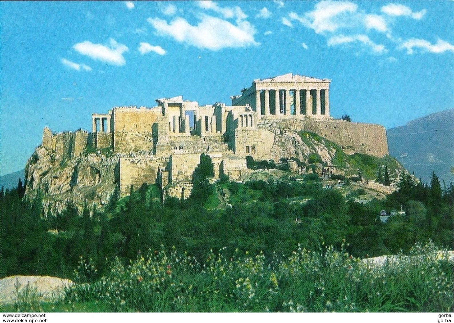 *CPM - GRECE - ATHENES - Vue De L'Acropole - Greece