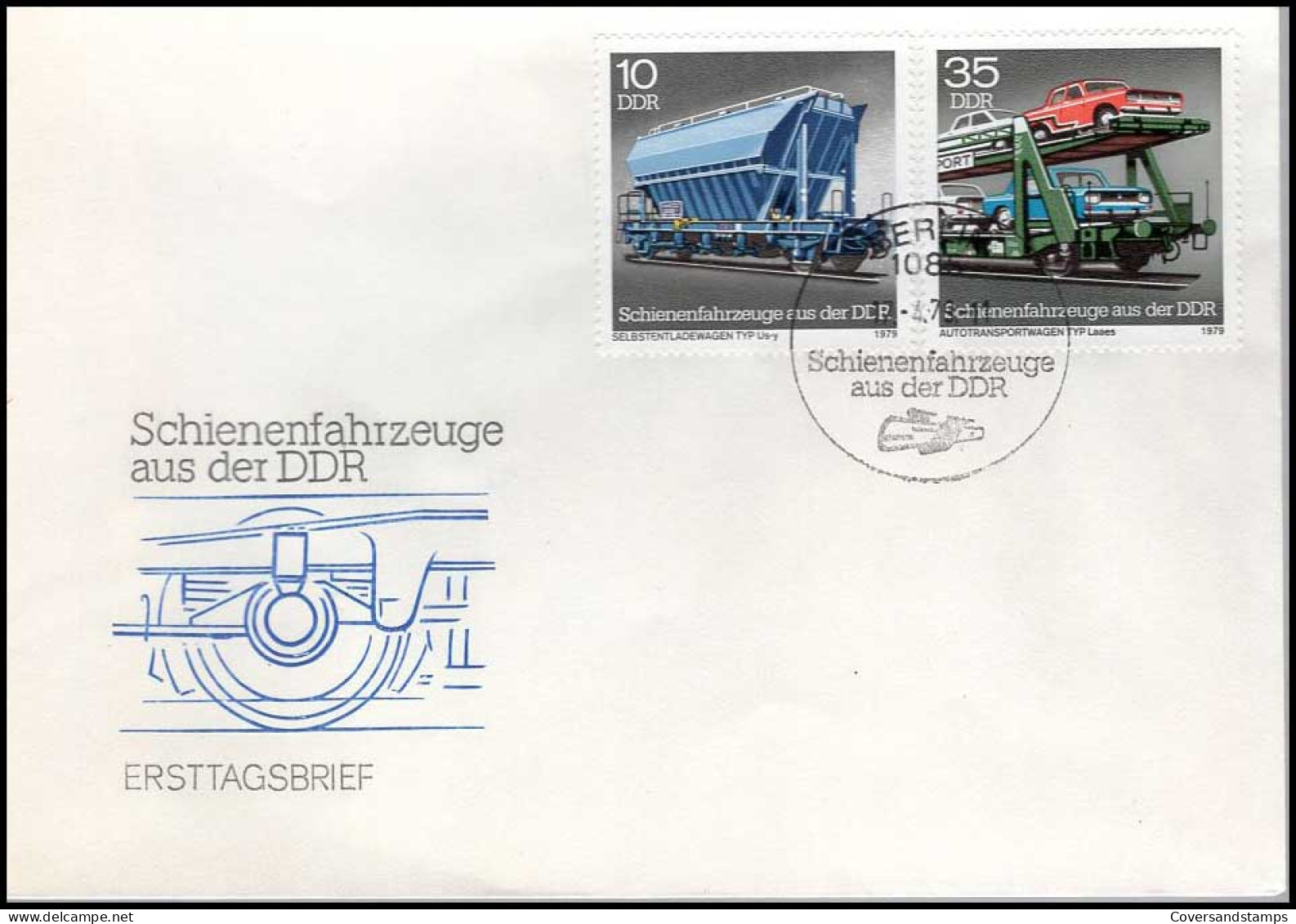 FDC - Schienenfahrzeuge Aus Der DDR - Other & Unclassified