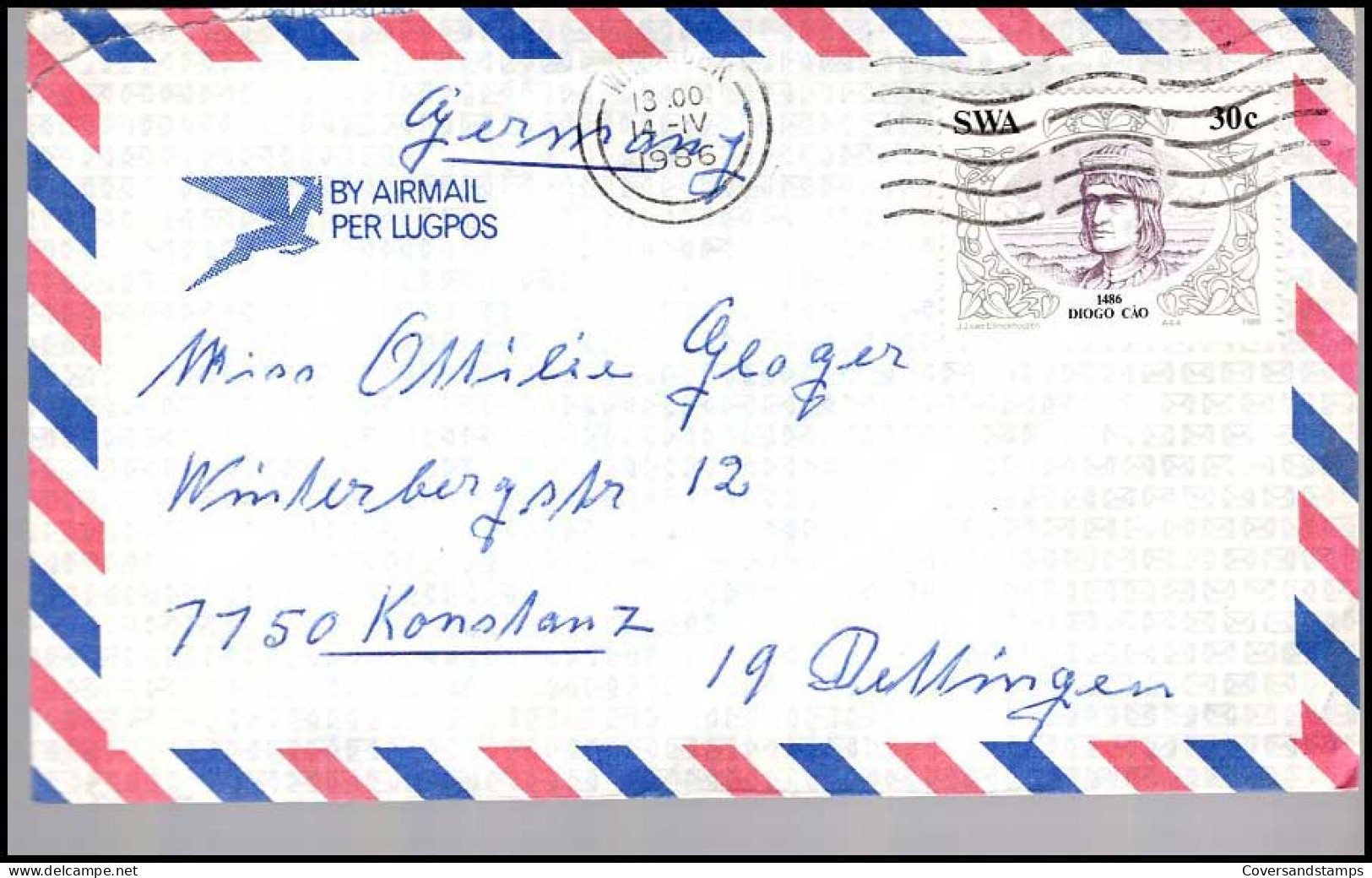 SWA - Cover To Dettingen - Aéreo