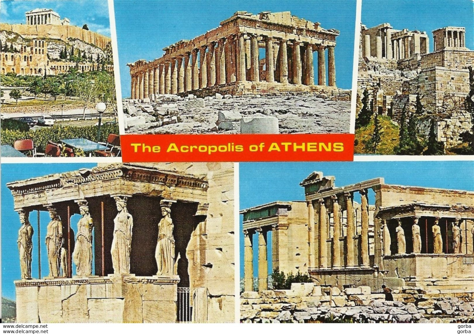 *CPM - GRECE - ATHENES - L'Acropole - Multivues - Greece