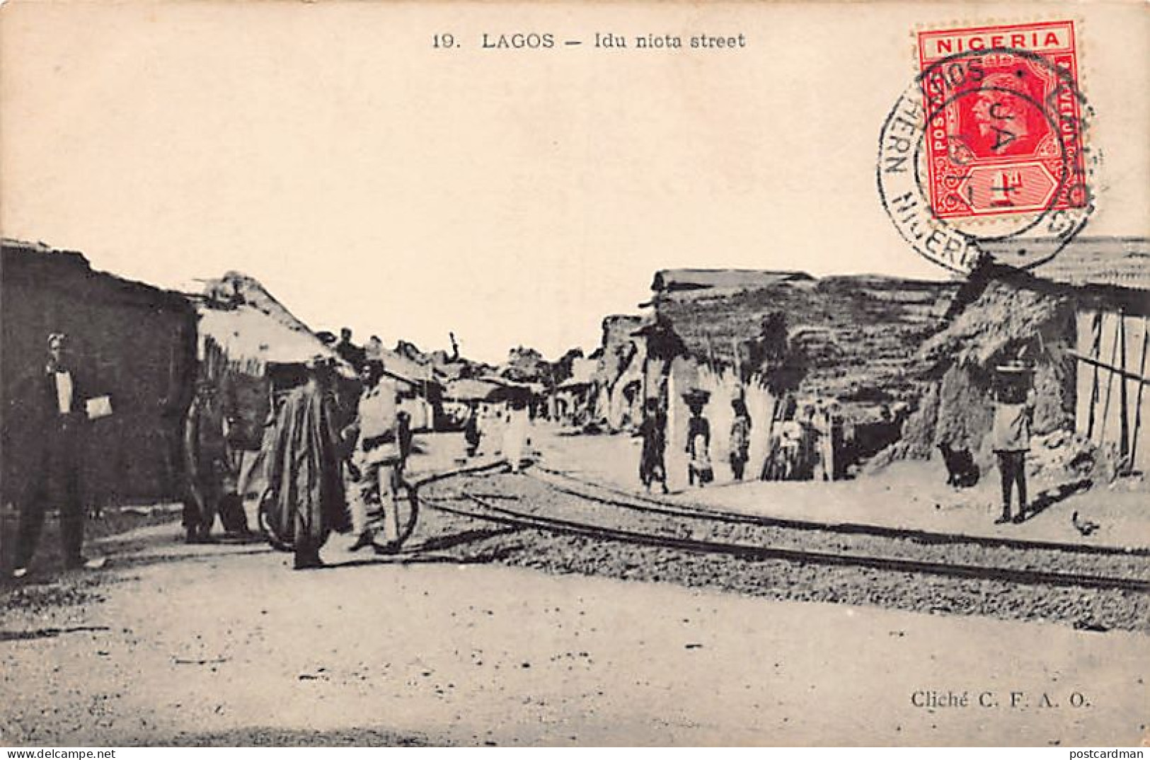 Nigeria - LAGOS - Idu Niota Street - Publ. C.F.A.O. 19 - Nigeria