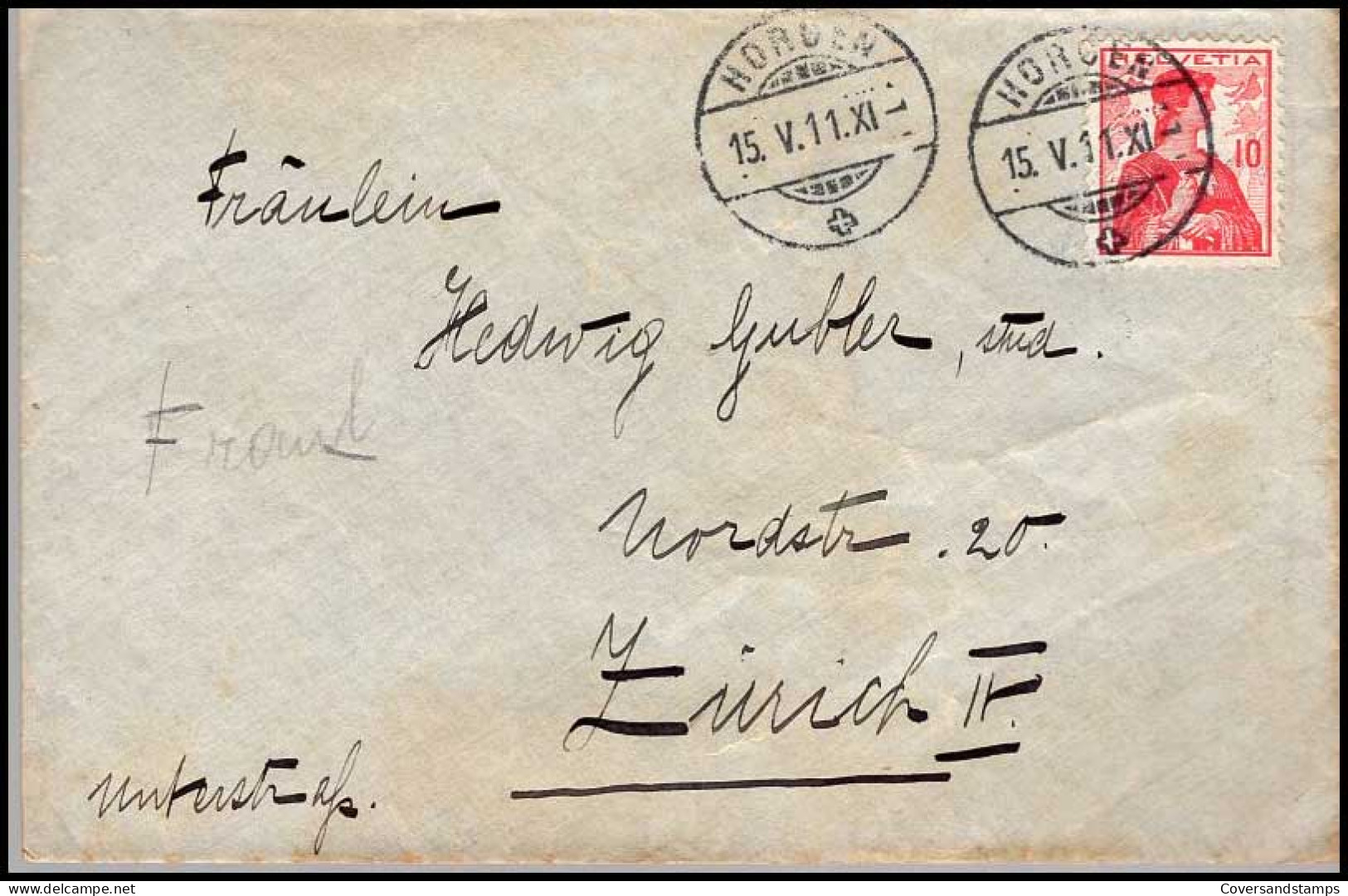 Cover To Zürich - Cartas & Documentos