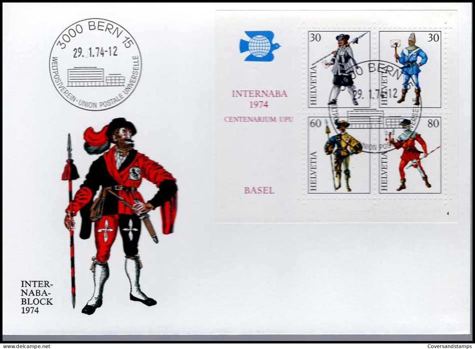 FDC - Internaba 1974 - FDC