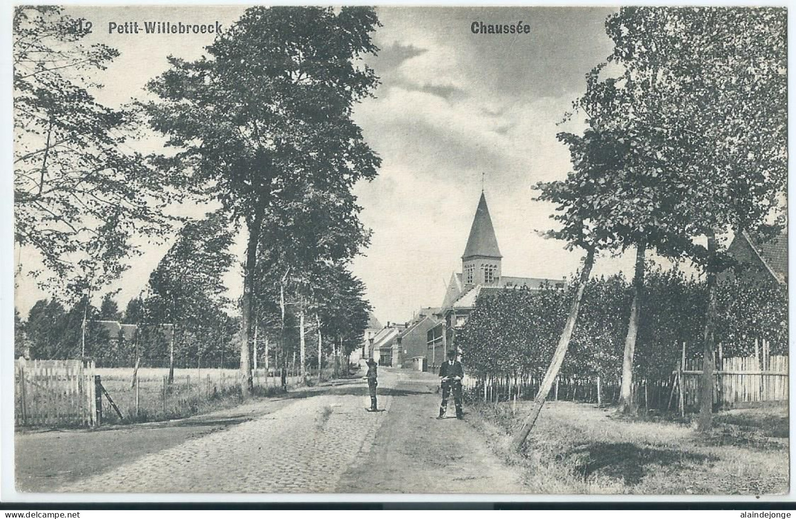 Willebroek - Willebroeck - Petit-Willebroeck - Chaussée - 1910 - Willebroek
