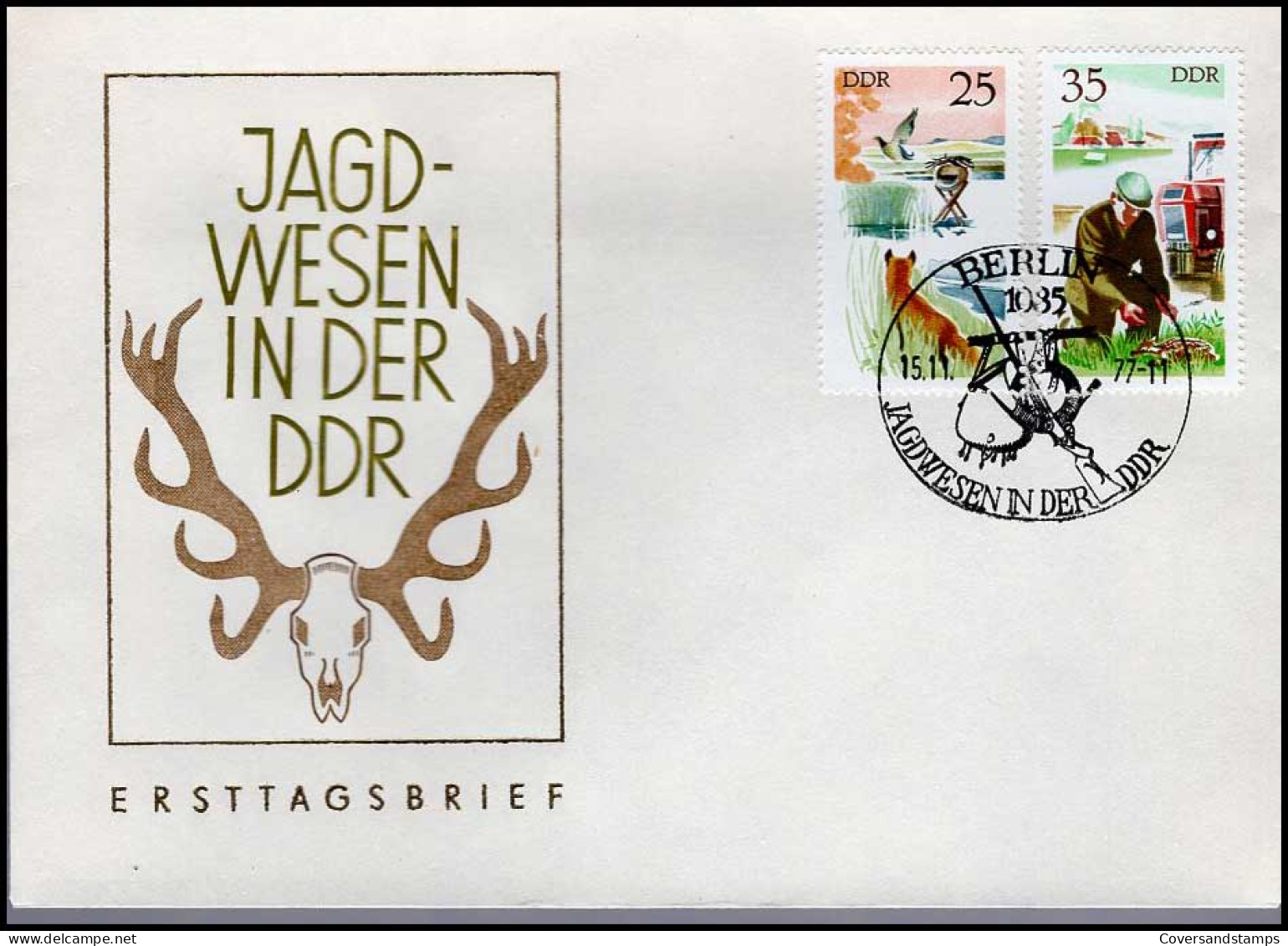 FDC - Jagdwesen In Der DDR - Autres & Non Classés