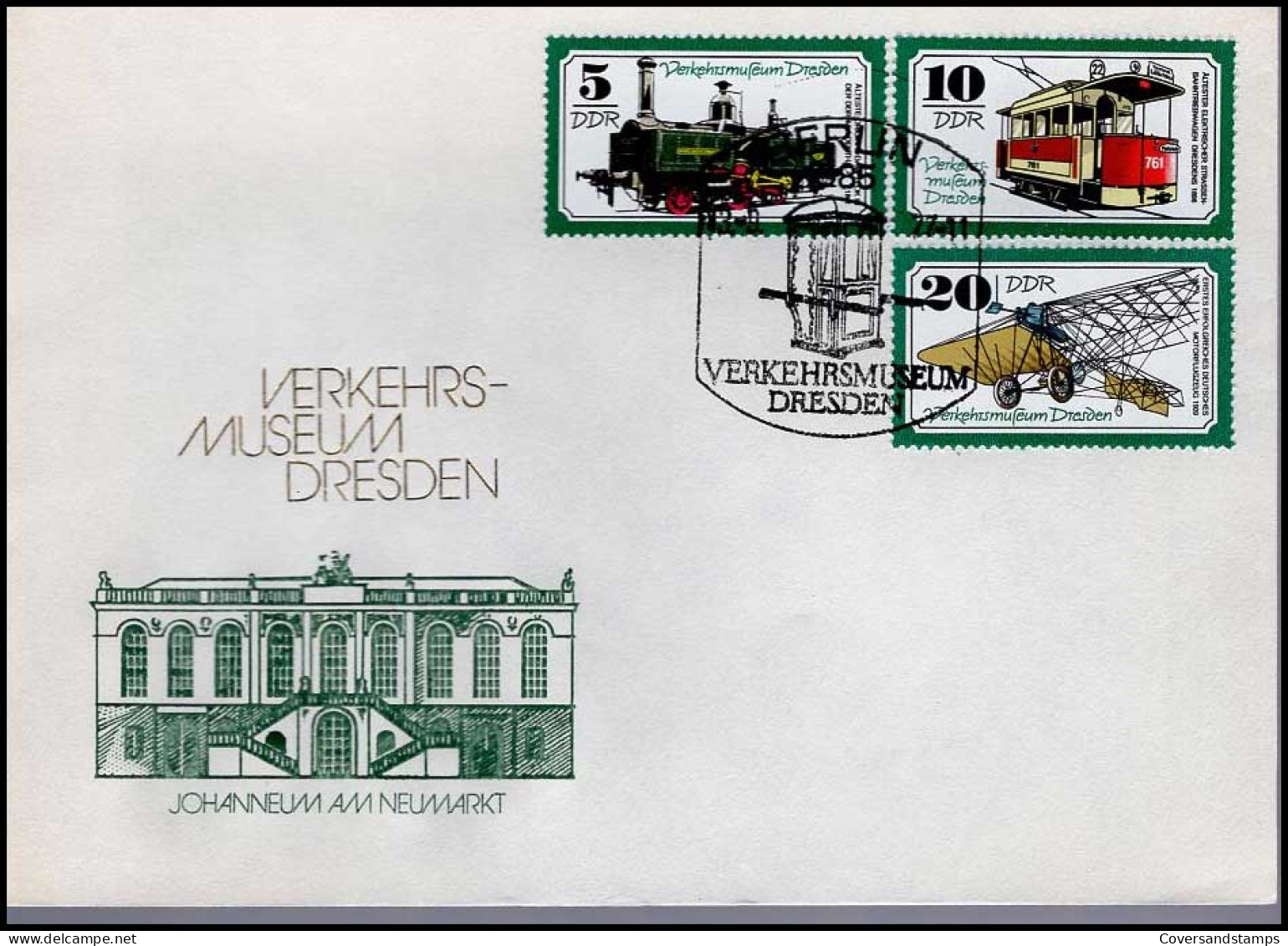 FDC - Verkehrsmuseum Dresden - Otros & Sin Clasificación