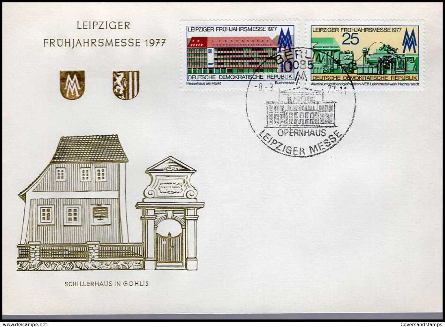 FDC - Leipziger Frühjahrsmesse 1977 - Other & Unclassified