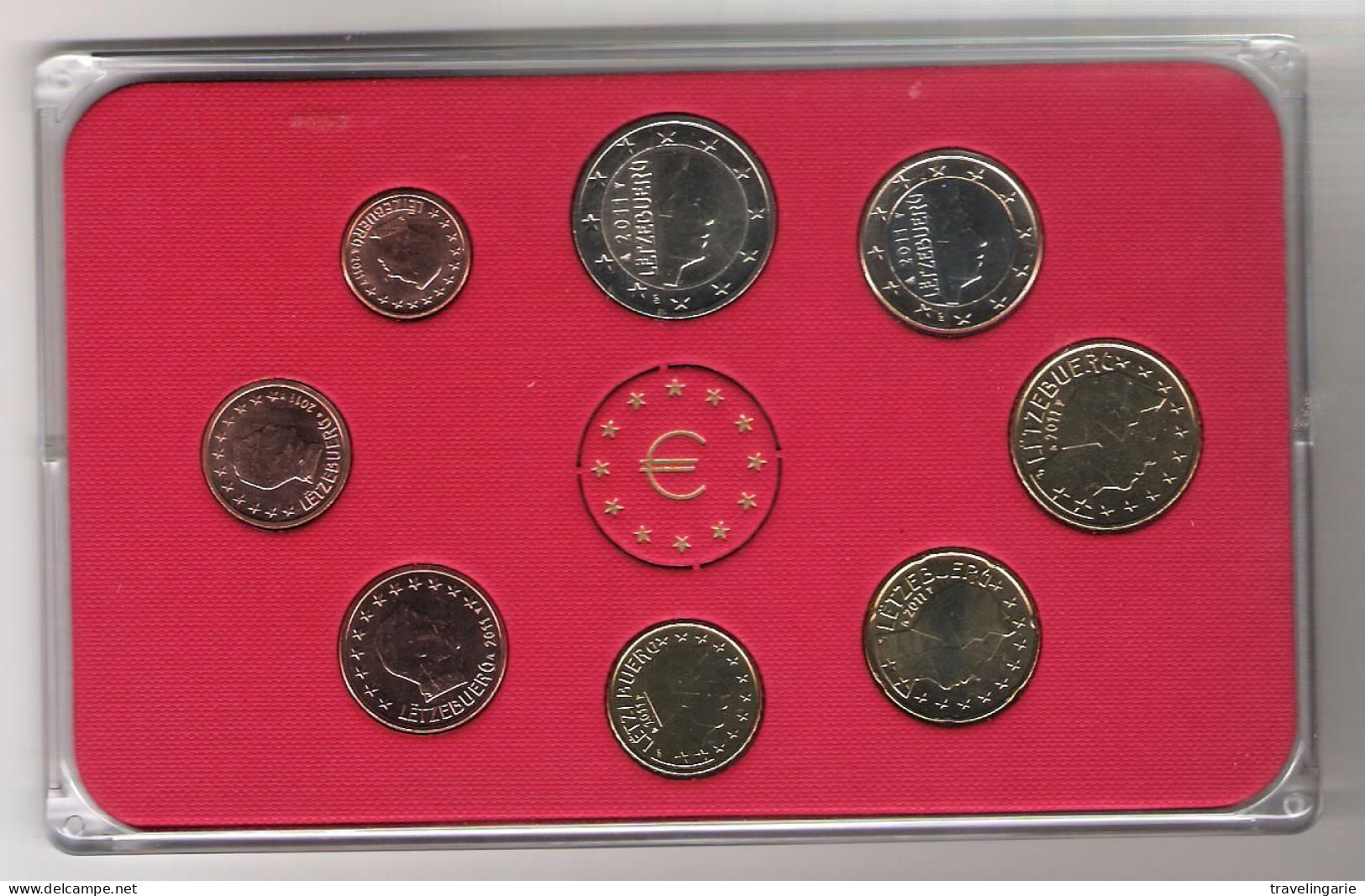 Luxemburg 2011 Euro Set In Blister BU/UNC - Lussemburgo