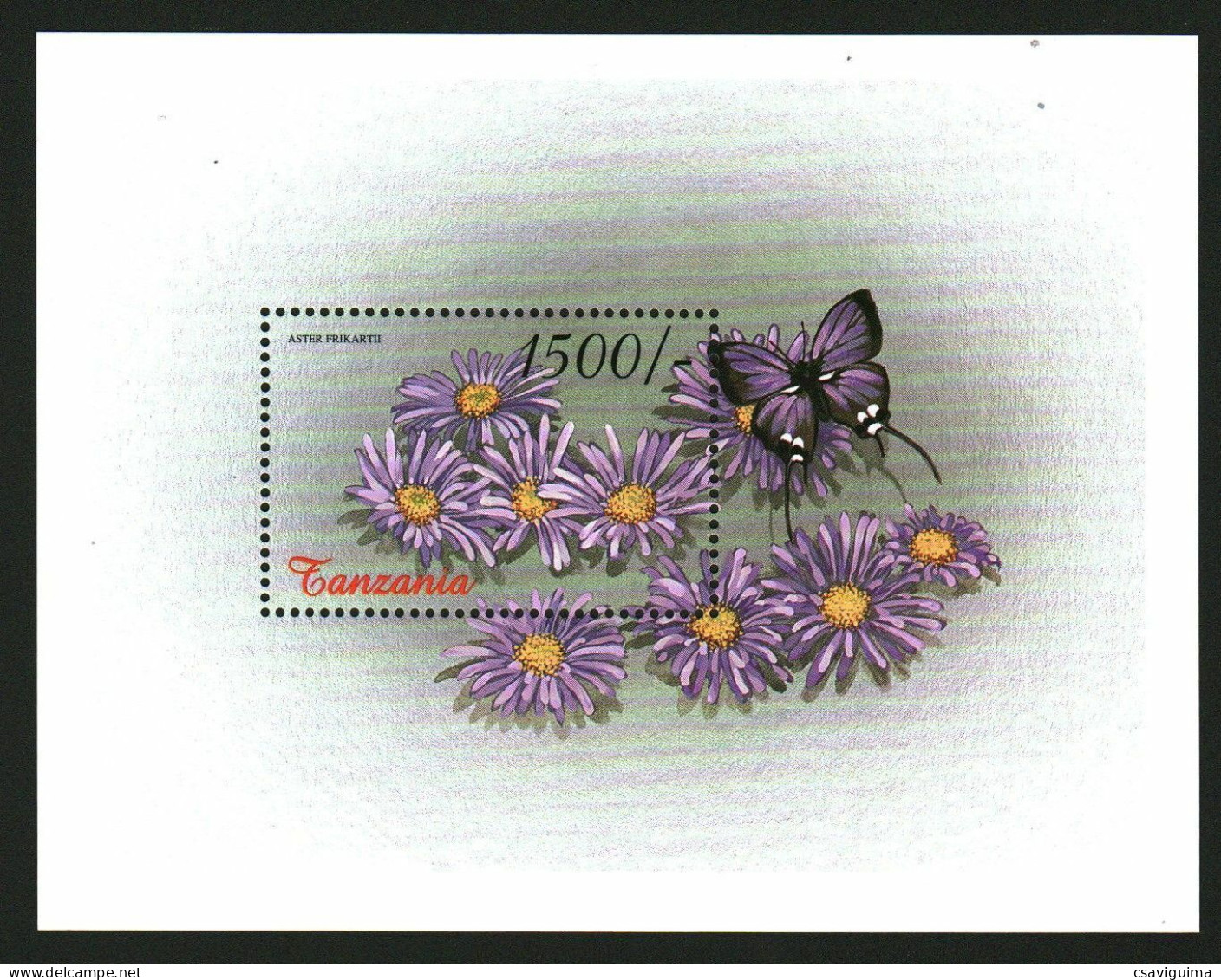 Tanzania - 1999 - Flowers  - Yv Bf 465T - Andere & Zonder Classificatie