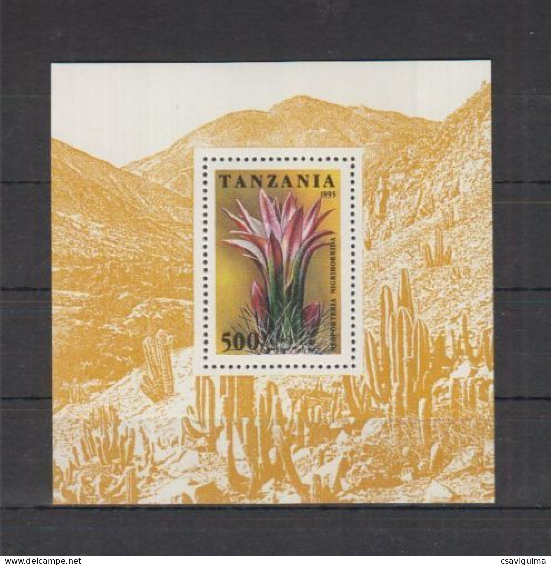 Tanzania - 1995 - Flowers - Yv Bf 270 - Andere & Zonder Classificatie