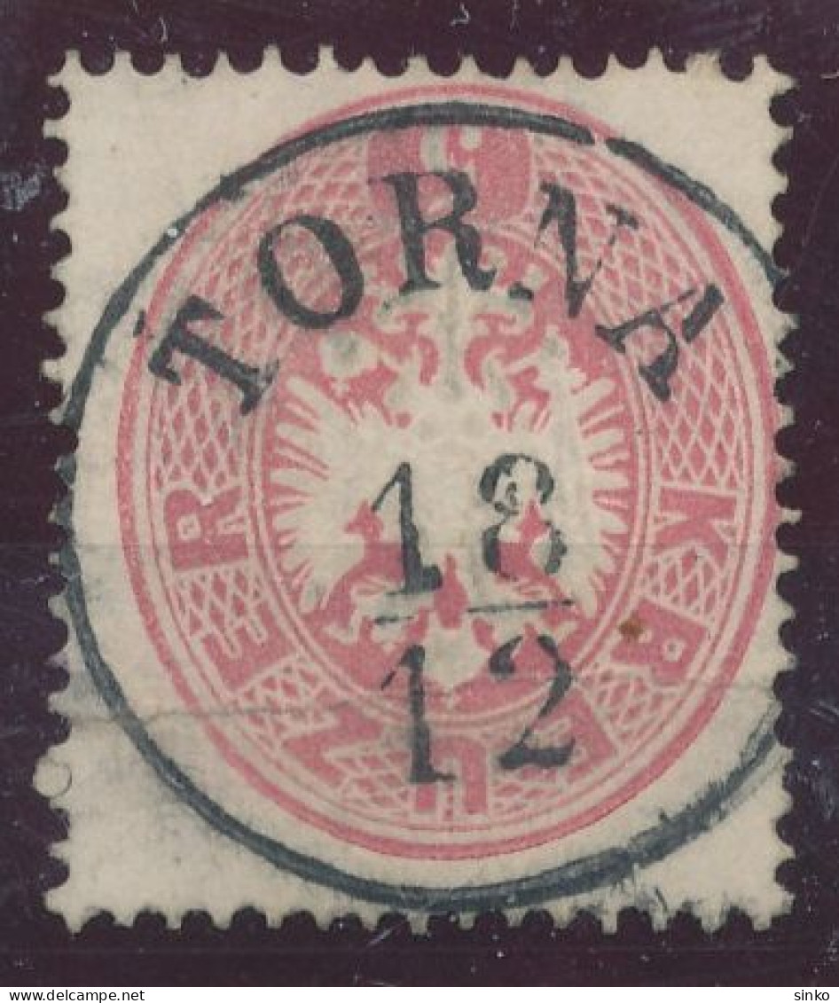 1863. Typography With Embossed Printing 5kr, TORNA - ...-1867 Prephilately