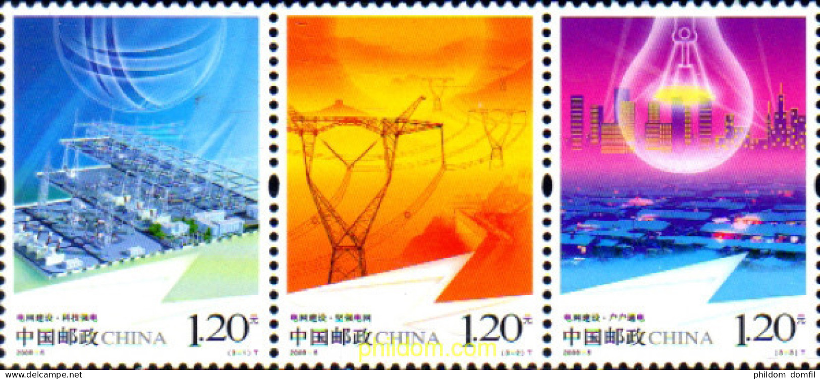 226992 MNH CHINA. República Popular 2009 ELECTRIFICACION - Neufs