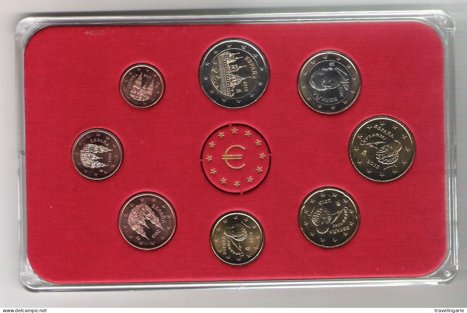 Spain 2013 Euro Set In Blister With LV-G233 BU/UNC - Spanje