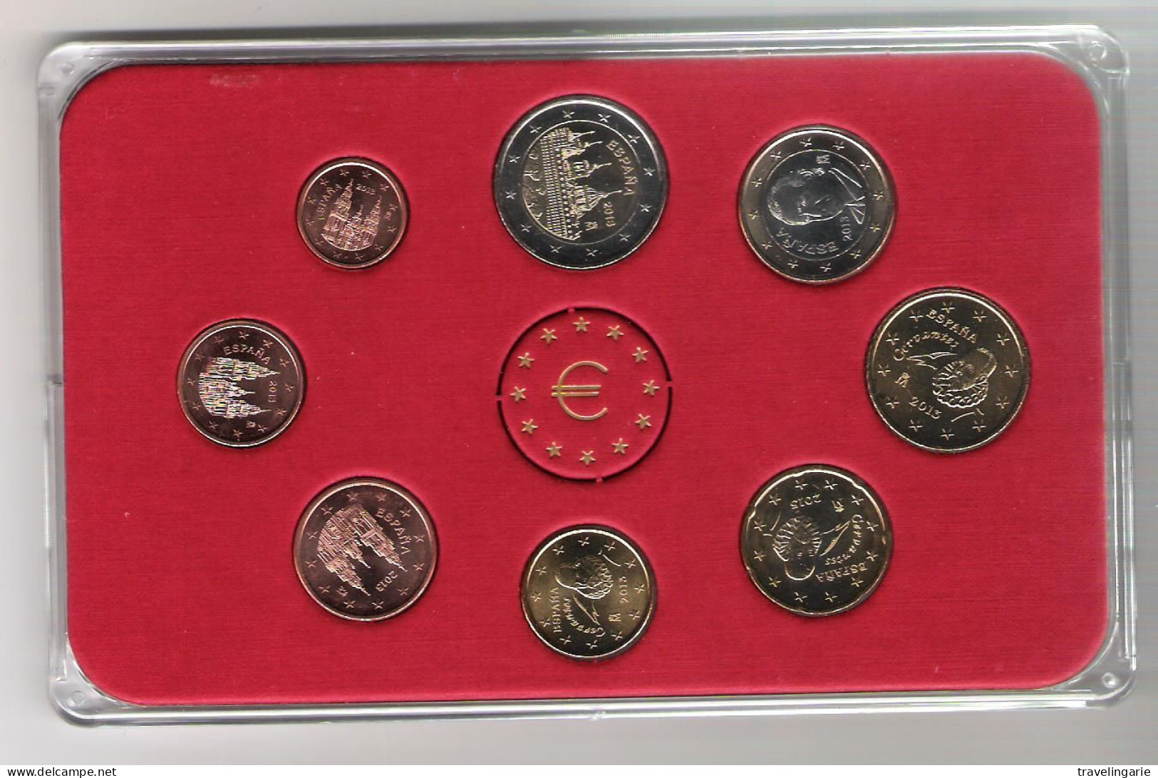 Spain 2013 Euro Set In Blister With LV-G233 BU/UNC - Espagne