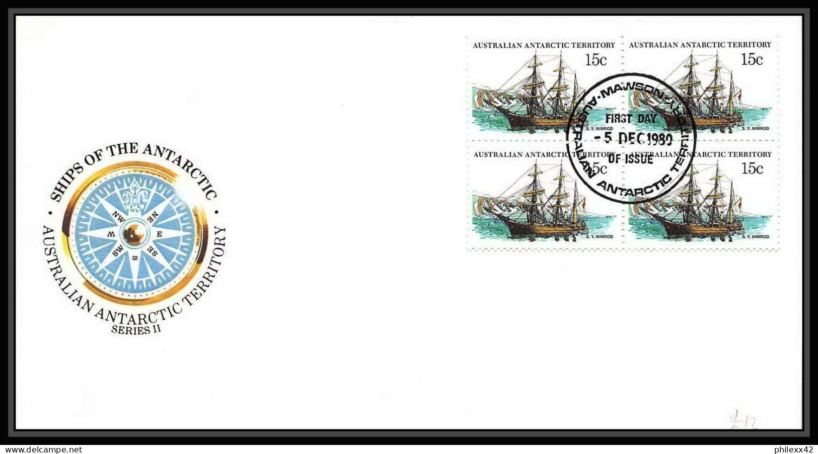 0949 Antarctic Polar Antarctica australian Antarctic territory lot de 12 Lettre (cover) bateau (bateaux ship ships) Bloc