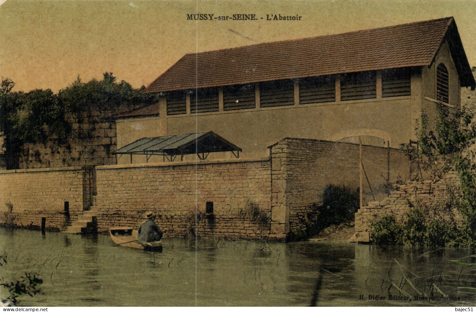 Mussy Sur Seine - L'abattoir "barque" - Mussy-sur-Seine