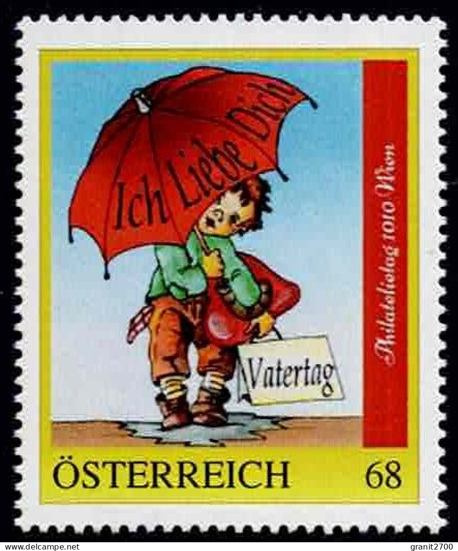 PM Philatelietag 1010 Wien - Vatertag  Ex Bogen Nr. 8122730 Vom 8.6.2017  Postfrisch - Timbres Personnalisés