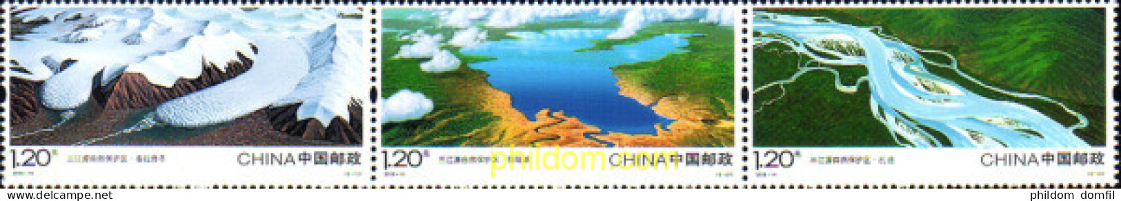 233448 MNH CHINA. República Popular 2009 RESERVA NATURAL DE SANJIANYUAN - Unused Stamps