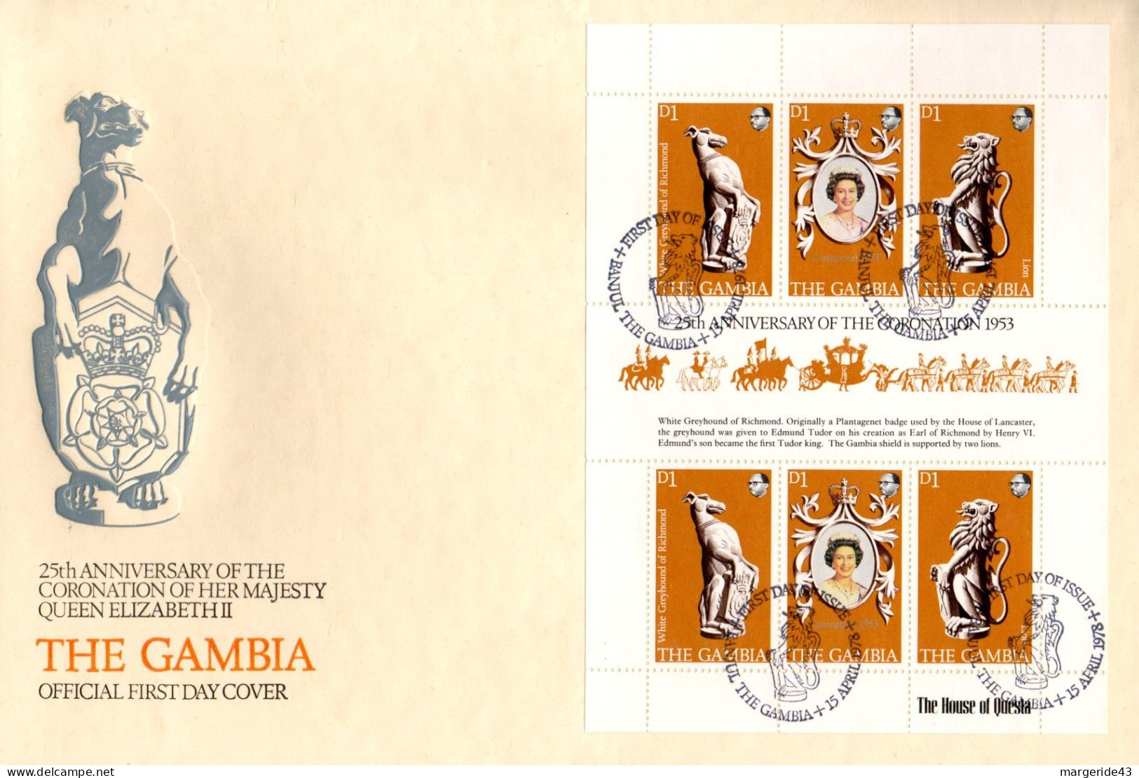 GB & COMMONWEALTH 19 FDC 25 COURONNEMENT ELIZABETH II - Lots & Kiloware (mixtures) - Max. 999 Stamps