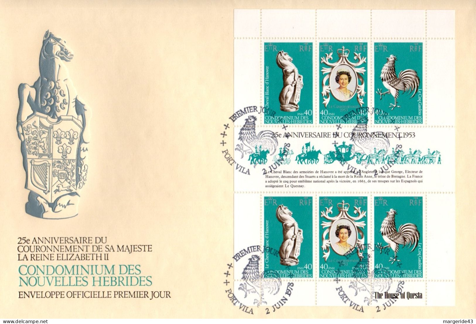 GB & COMMONWEALTH 19 FDC 25 COURONNEMENT ELIZABETH II