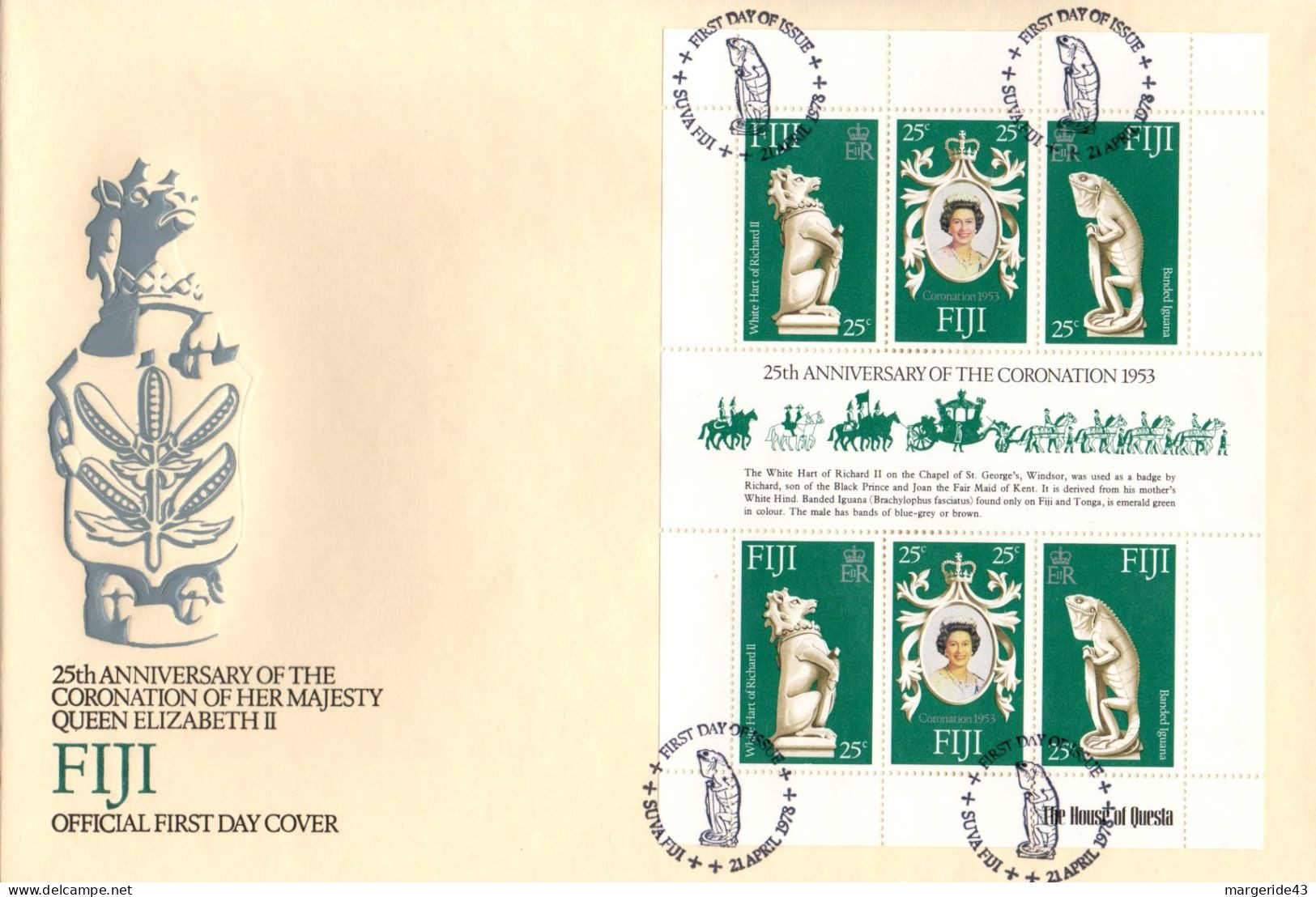 GB & COMMONWEALTH 19 FDC 25 COURONNEMENT ELIZABETH II