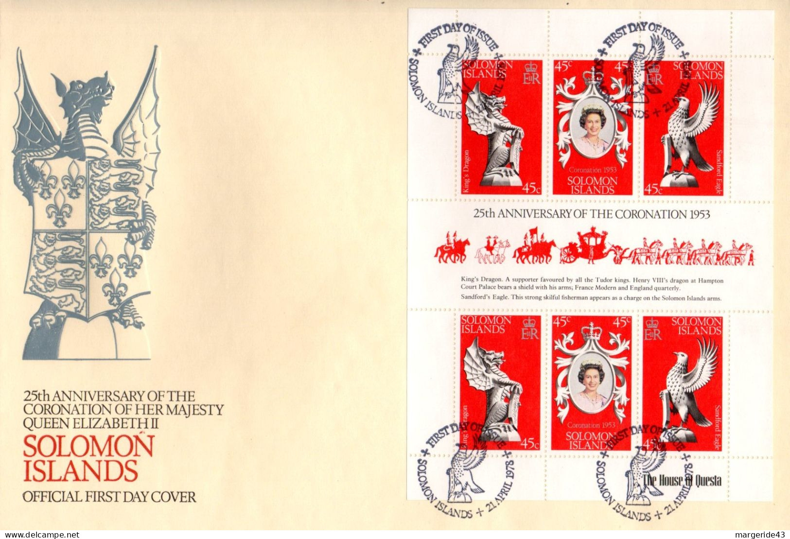 GB & COMMONWEALTH 19 FDC 25 COURONNEMENT ELIZABETH II