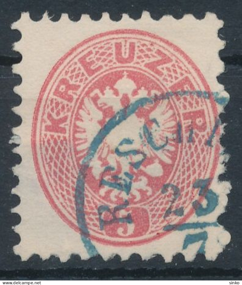 1864. Typography With Embossed Printing 5kr, RESCHITZA - ...-1867 Prephilately