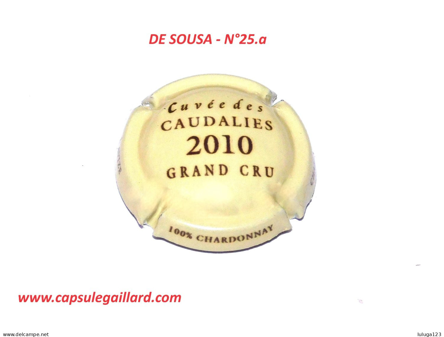 Capsule De Champagne DE SOUSA N°25.a - Collections