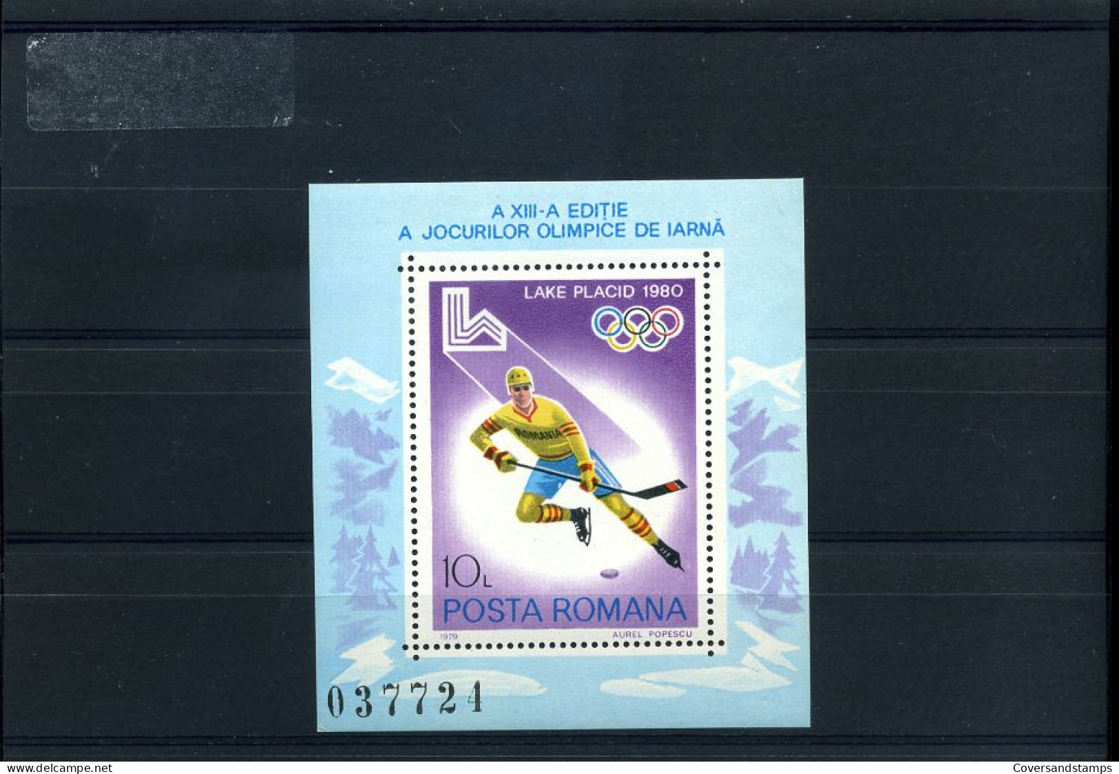 Roemenië  -  Sport                                                       - Invierno 1980: Lake Placid
