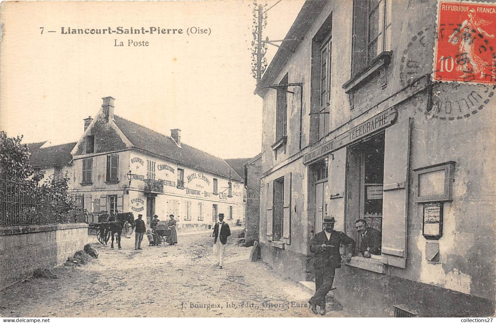 60-LIANCOURT-SAINT-PIERRE- LA POSTE - Liancourt