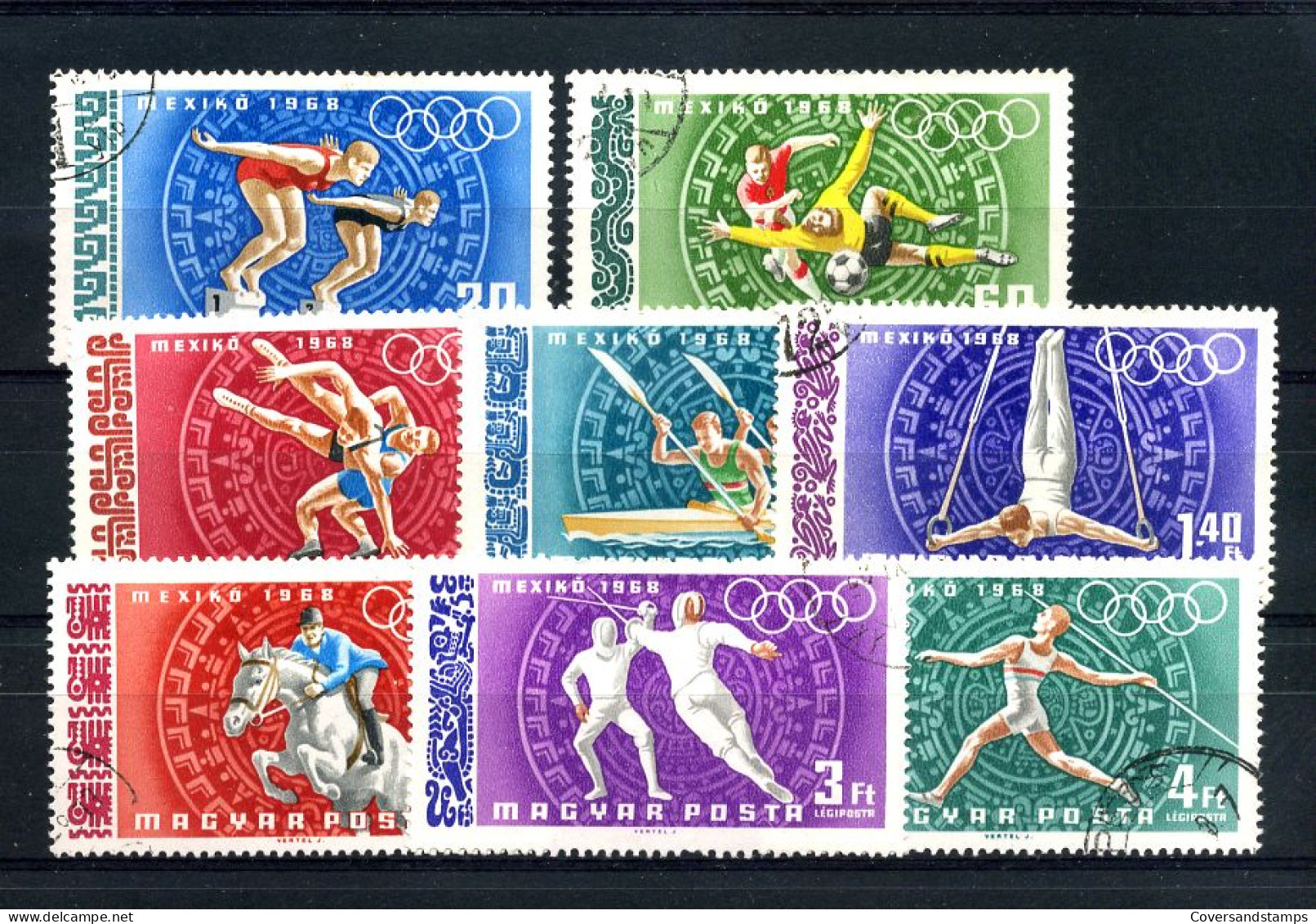 Hongarije - Olympische Spelen Mexico                                  - Estate 1968: Messico