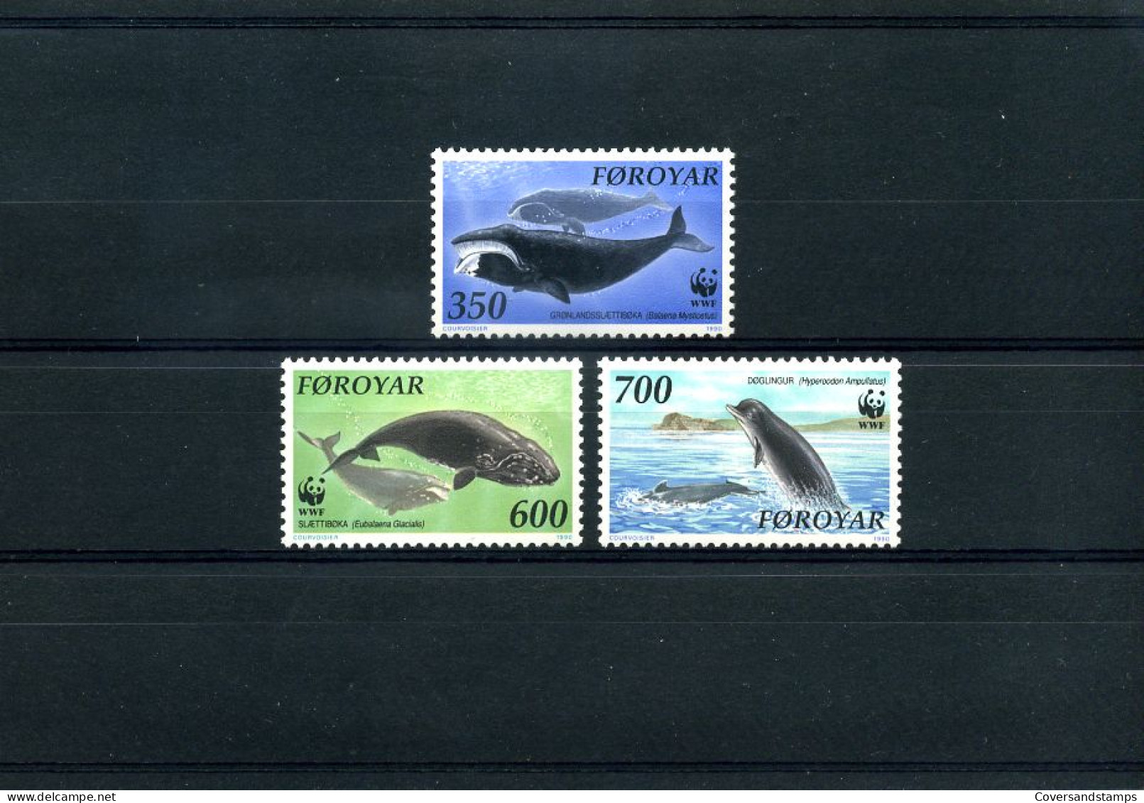 Faroer - WWF Zeezoogdieren                                - Unused Stamps