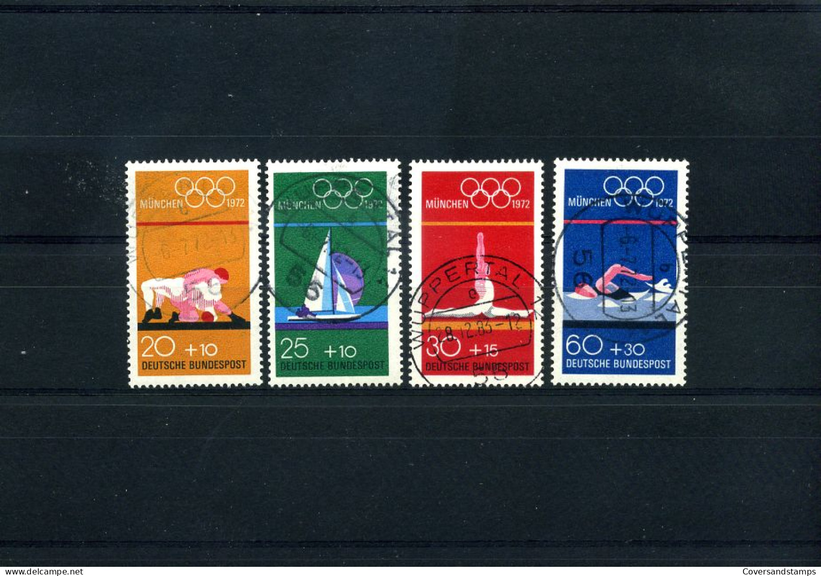 Bundespost  -  Olympische Spelen München                                    - Summer 1972: Munich