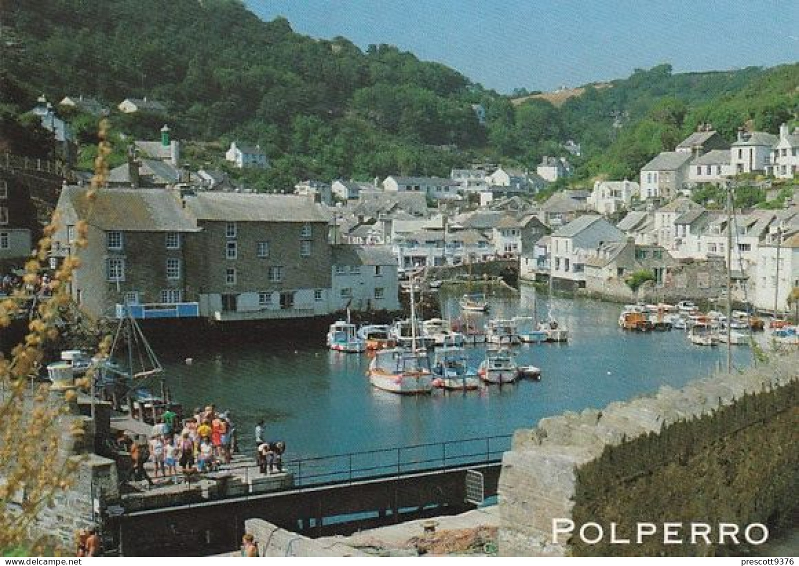 Polperro Harbour - Cornwall - Unused Postcard - Cor5 - Other & Unclassified