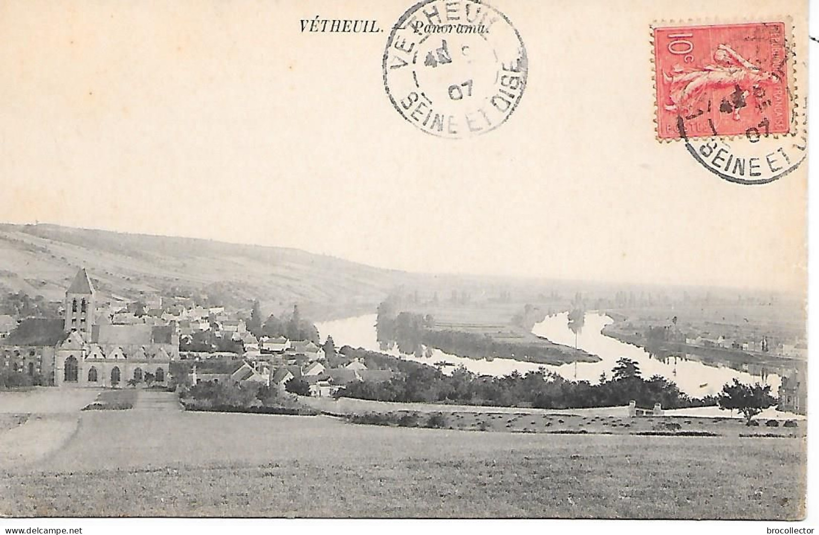 VETHEUIL ( 95 ) - Panorama - Vetheuil