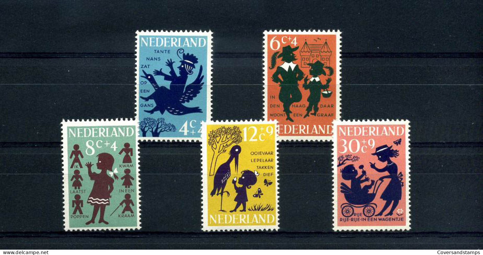 Nederland - 782/86                                               - Unused Stamps