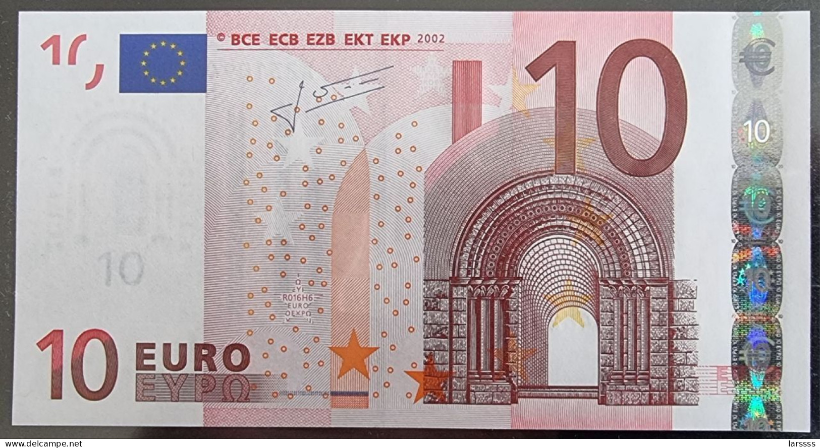 1 X 10€ Euro Trichet R016H6 X23109448259 - UNC - 10 Euro