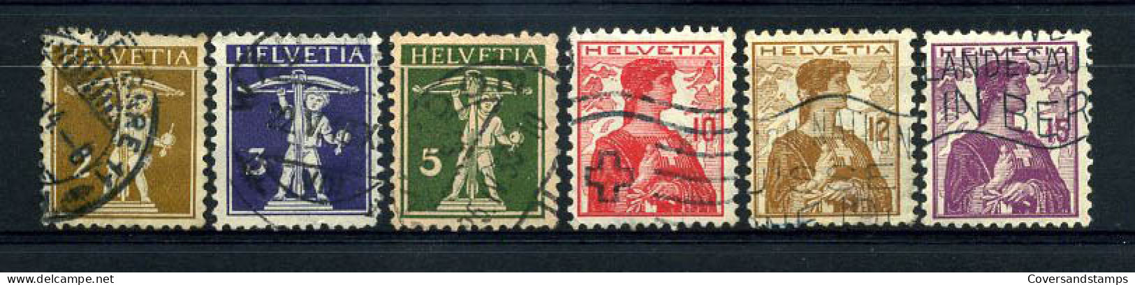 Zwitserland - 128/33                                         - Used Stamps