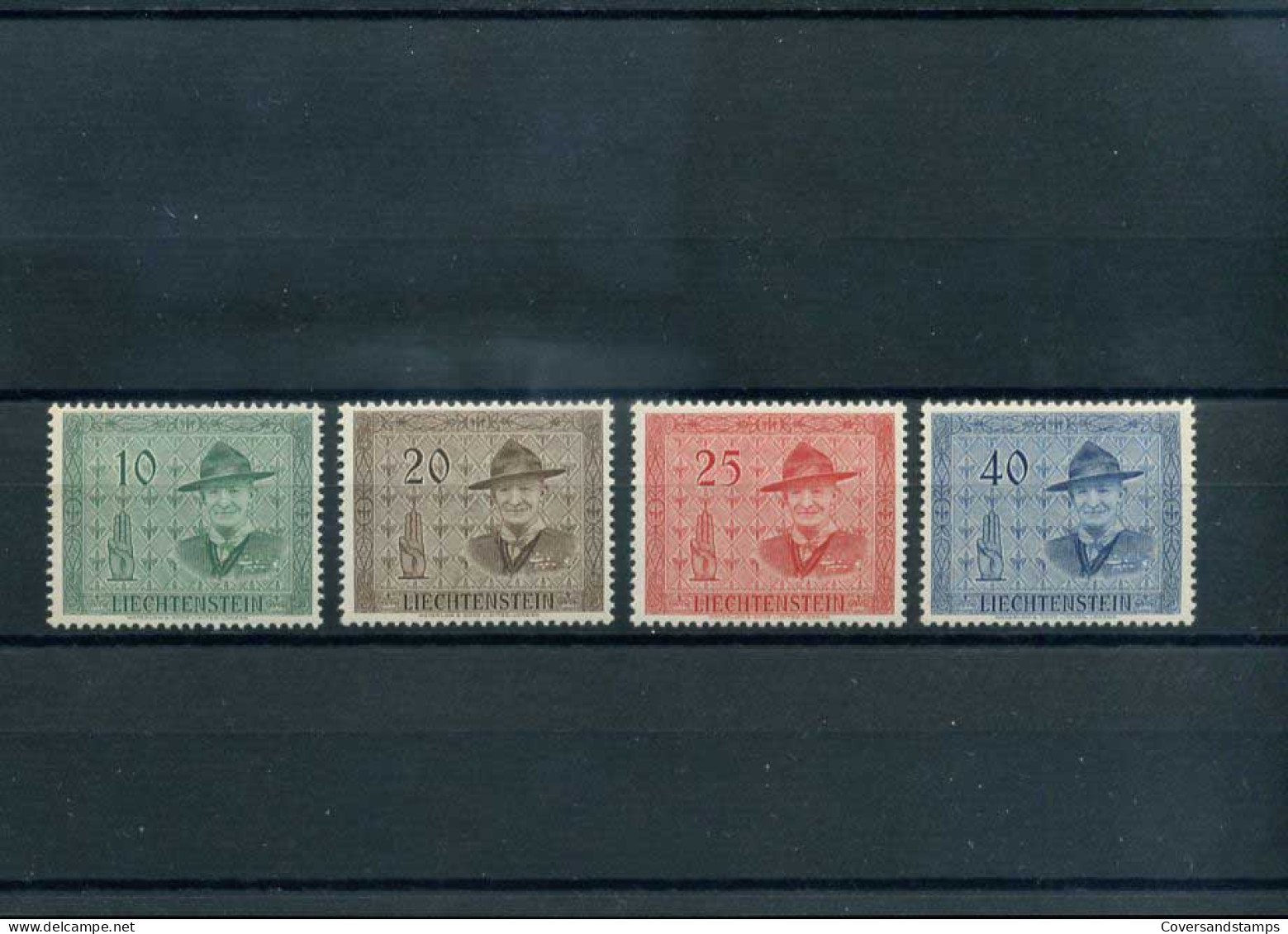 Liechtenstein  Yv 277/80  ** MNH  - Scoutisme                                        - Unused Stamps